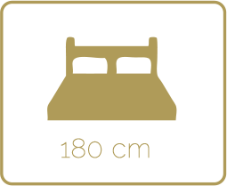 1’80cm Double Bed