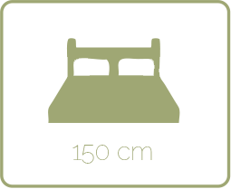 1’50cm Double Bed